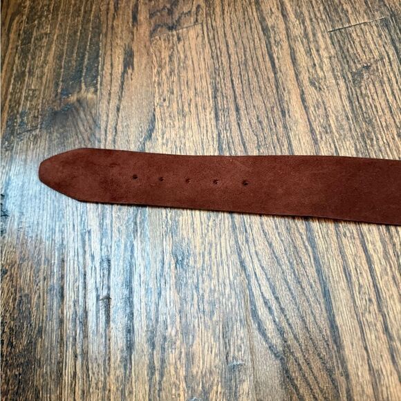 NWT RAG & BONE Jumbo Boyfriend Belt In Brown main image 7